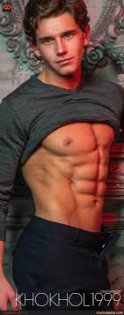 Khokhol1999 is Chisled AF and his Uncut Dick is Eager for you - QueerClick