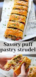 Savory Puff Pastry Strudel Puff Pastry Recipes Dinner Puff Pastry Recipes Appetizers Puff Pastry Recipes Savory