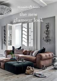 Shop wayfair for all the best brown leather sofas. New Glamour Look By Alexander And James Sofas Issuu