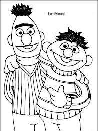 Bert was originally performed by frank oz. Bert And Ernie Are Best Friend In Sesame Street Coloring Page Sesame Street Coloring Pages Coloring Pages Sesame Street