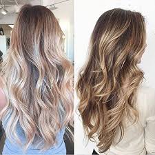 Long Blonde Ombre Hair Wig Balayage Hair Balayage Hair Blonde Brown Ombre Hair
