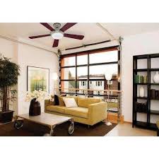 Palermo 52 In Indoor Brushed Bronze Ceiling Fan With Remote Best Ceiling Fans Home Home Decor
