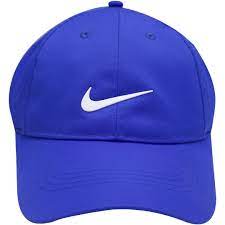 Nike Dri Fit Royal Blue With White Swoosh Golf Dad Hat Baseball Cap Dad Hats Baseball Caps Baseball Hats Dad Hats