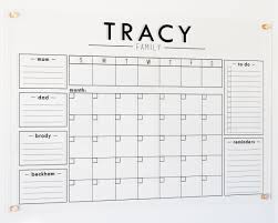 Personalized Acrylic Command Center Dry Erase Weekly Etsy In 2020 Family Calendar Command Center Custom Calendar