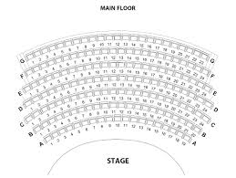 Seating Map The Belfry Theatre