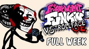 VS Trollface/Trollge FULL WEEK (HARD). FNF mod showcase. - YouTube