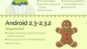 Infographic Android Version History With Comparison Chart