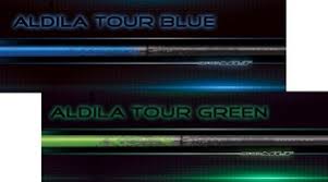 Aldila Tour Blue And Green Shafts Igolfreviews
