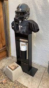 Diy Football Pads Helmet Holder Football Pads Football Diy Football Helmets