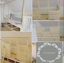 Diy Kinderbett In Hausoptik Elas Dekoideen Diy Kinderbett Kinder Bett Kinderbett