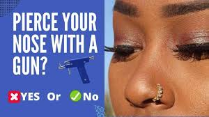 Some shops may offer to implant a diamond in your. Can You Pierce Your Own Nose With A Gun 4 Tips