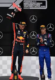 2019 Max Verstappen Wins Grand Prix Hockenheim Honda Double Points Formule 1