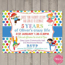 Printable Birthday Activities For Kids Boys Birthday Party Invite Fancy Dress Costume Party Kids Invitation Printable Birthday Invitations Kids Kids Invitations Boy Birthday Party Invitations