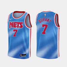 Welcome kevin durant to brooklyn with your official gear! Kevin Durant 7 Nets 2020 21 Classic Edition New Uniform Jersey Blue