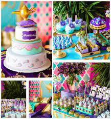 Kara S Party Ideas Princess Jasmine Birthday Party Kara S Party Ideas