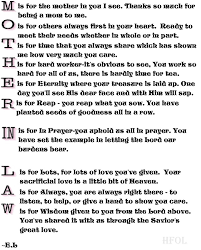The loss of a mother is difficult to handle, but reading one of these funeral poems for mother at her funeral will help you to express the grief you are feeling. A Tribute To My Mother In Law Joyful Abundant Life