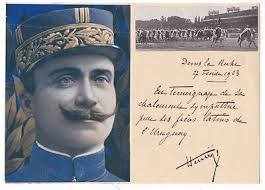 Paul Prosper Henrys French General 1923 Signed Photo Card & Envelope