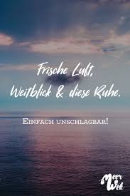 Visual Statements Frische Luft Weiterblick Diese Ruhe Einfach