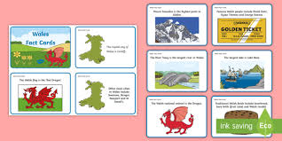 It is bordered by england to the east, the irish sea to the north and west. Beautifully Illustrated Our Country Wales Fact Cards