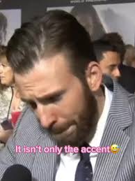 Chris Evans Weird Eyebrows