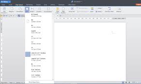 Cara Atur Margin Dan Size Kertas Pada Kingsoft Office Harianja Uniks