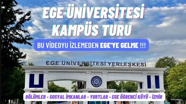 Ege Üniversitesi Kampüs Tanıtım Vlogı I İzmir Ege Üniversitesi
