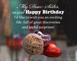 We did not find results for: 160 Birthday Wishes For Sister Happy Birthday Sister Wishesmsg