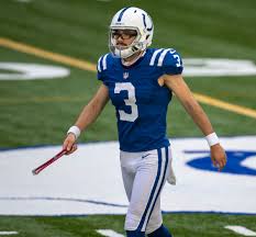 When watching an nfl game, focus on the kicker on the sidelines. Rodrigo Blankenship Wins Colts Kicker Job Chase Mclaughlin Cut
