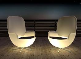 Terrace Chairs That Light Up By Designer Kaare Baekgaard Chair Design Furniture Backyard Furniture
