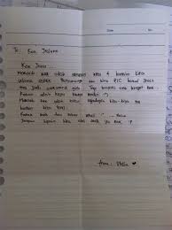Ucapan terima kasih untuk keluarga. Contoh Surat Cinta Singkat Untuk Panitia Ospek Nusagates