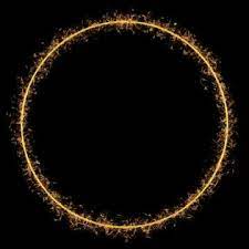 Abstract Circle Fire Flame Frame With Golde Fireworks Flame Eve Holiday Png Transparent Clipart Image And Psd File For Free Download Molduras Redondas Circulo De Ouro Anel De Fogo