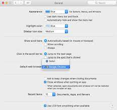 At the bottom, under 'web browser', click your current browser (typically microsoft edge). Not Safari Change Default Brower On Mac To Chrome Or Firefox