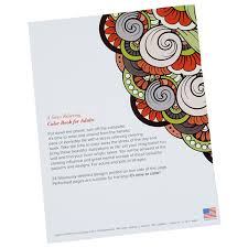 Inspired by nature or completely surreal, these drawings differ from mandalas because they are not concentrated on a single point. 4imprint Com Stress Relieving Adult Coloring Book Zen Doodle 132537 Zd