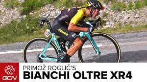 Primoz roglic's bid to win the 2021 tour de france ended with the slovenian pulling out on sunday ahead of the. Primoz Roglic S Bianchi Oltre Xr4 Youtube