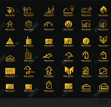 The logo looks great and catches the attention of the the modern looking real estate logo designs are powerful. Set Real Estate Logo Vector Photo Free Trial Bigstock