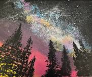 Youth Painting Class: Art Among the Stars