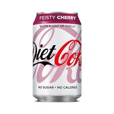 Diet Coke Feisty Cherry Ukff Coca Cola Drinks