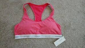 details about bnwt hollister gilly hicks bralette sports bra pink size large 34d 36c 12