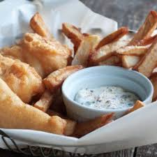 Fish Chips De Cabillaud Sauce Tartare Recette Fish And Chips Aliments Sales Recettes De Poisson Frit