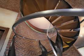Lumenrail® illuminated handrail system guides defined by building codes, handrails are in place to provide guidance, while the purpose of a guard (rail) is to prevent accidental falls. Helicoidal Staircase With Lighted Handrail Idfdesign
