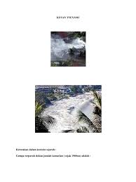 Kesan penyalahgunaan dadah elmoolover s blog. Kesan Tsunami