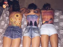 Back Painting Body Art Painting Body Art Photography Back Painting