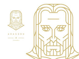 He agreed to draw forth the forces of mordor for the benefit of the quest of the ring, and so arranged matters for the battle of the morannon. Aragorn Designs Themes Templates And Downloadable Graphic Elements On Dribbble