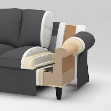 Handcrafted sofa / bench 1960s.this is actually very stylish and something almost anyone with basic skills and tools could do. Uppland 2 Seat Sofa Blekinge White Ikea