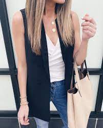 How to wear a blazer vest. 3 Ways To Style A Sleeveless Blazer Vest Pinteresting Plans