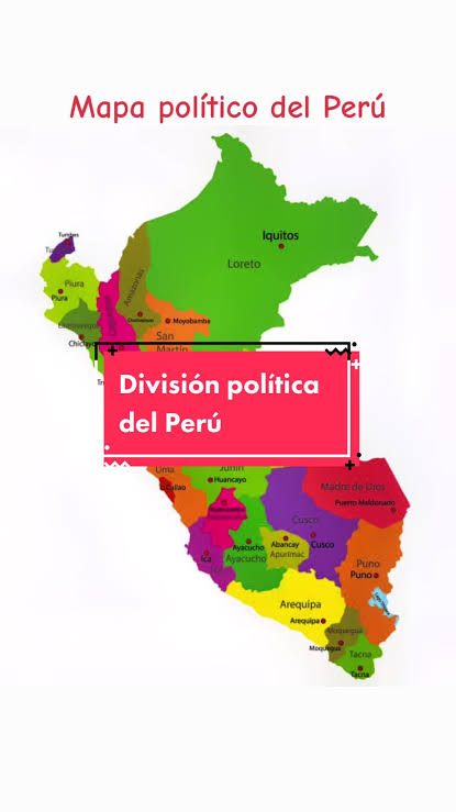 División Política del Perú: Mapa y Regiones