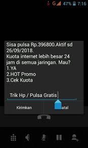 Jika kita sedang membutuhkan pulsa dan sedang tidak memiliki uang yang cukup, maka cara hack pulsa untuk mendapatkan pulsa gratis ini perlu untuk. Trik Hp Pulsa Gratis Home Facebook