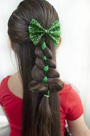 12 super cute christmas hairstyles for long hair jewe blog Festive Holiday Hairstyles For Kids Kids Hairstyles Christmas Hairstyles Holiday Hairstyles