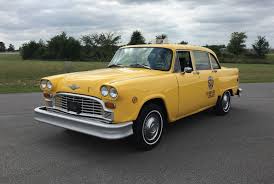 Image result for Federal Yellow 1956 Checker Taxi