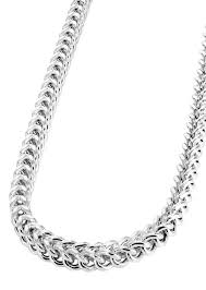 Explore our collection of new and second hand franco, foxtail and spiga chains, available in 9ct yellow gold across a wide variety of styles and designs. 14k White Gold Chain Hollow White Franco Chain Frostnyc